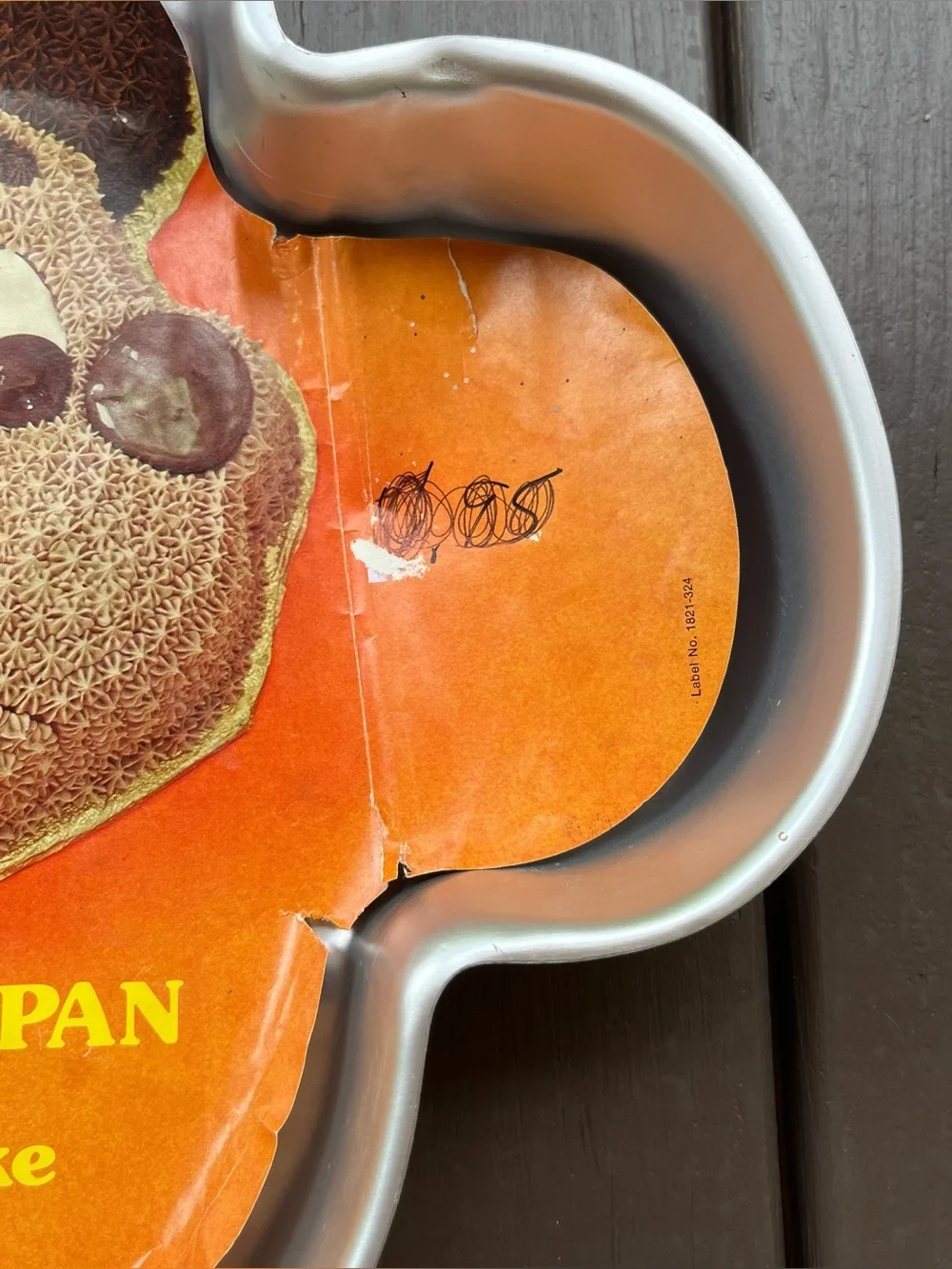 Vintage 1970s Disney Band Leader Mickey Mouse Head Wilton Cake Pan Aluminum Mold